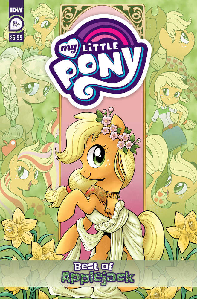 My Little Pony: Best Of Applejack Cover A (Hickey) | Dragon's Lair Comics and Fantasy Houston TX