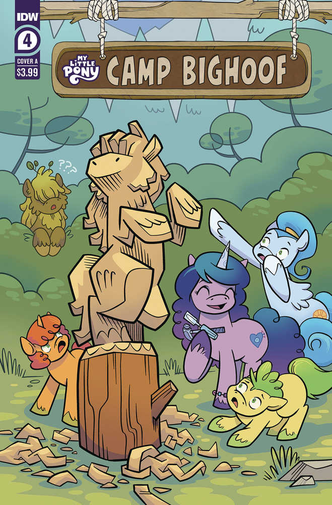 My Little Pony Camp Bighoof #4 Cover A Sherron | Dragon's Lair Comics and Fantasy Houston TX