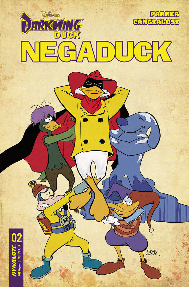 Negaduck #2 Cover B Lieber | Dragon's Lair Comics and Fantasy Houston TX