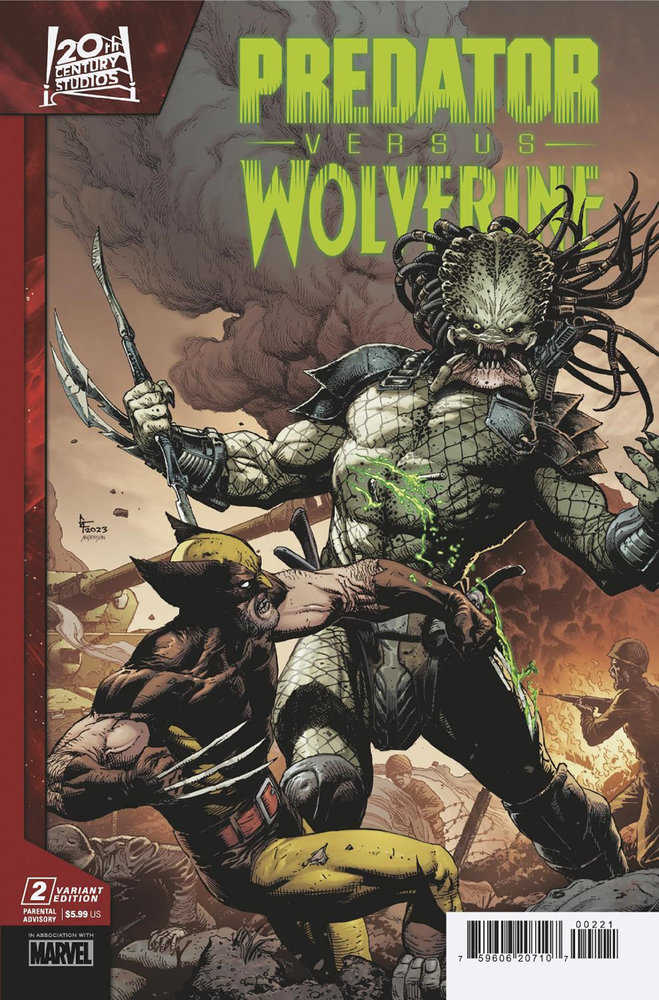 Predator vs. Wolverine 2 Gary Frank Variant | Dragon's Lair Comics and Fantasy Houston TX