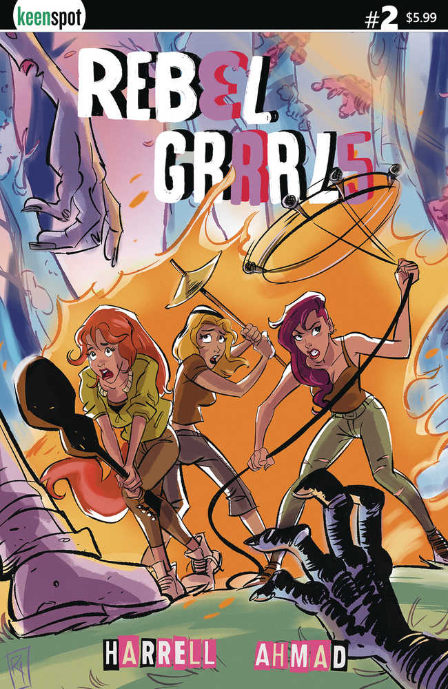 Rebel Grrrls #2 Cover A Robert Ahmad | Dragon's Lair Comics and Fantasy Houston TX