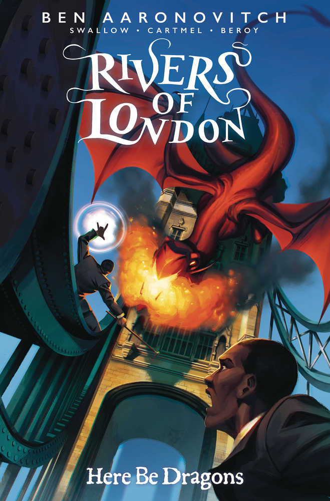 Rivers Of London Here Be Dragons #4 (Of 4) Cover A Glass | Dragon's Lair Comics and Fantasy Houston TX