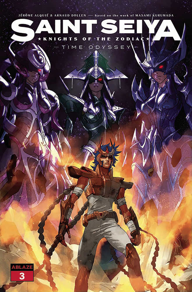 Saint Seiya Knights Of Zodiac Time Odyssey #3 Cover A Parel | Dragon's Lair Comics and Fantasy Houston TX