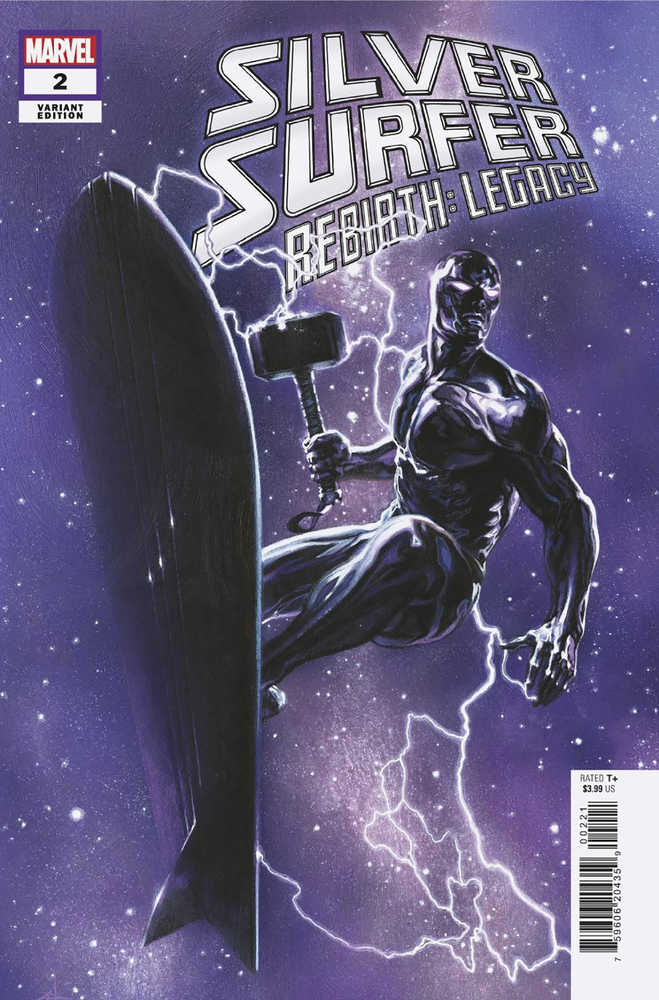 Silver Surfer Rebirth Legacy #2 Dellotto Variant | Dragon's Lair Comics and Fantasy Houston TX