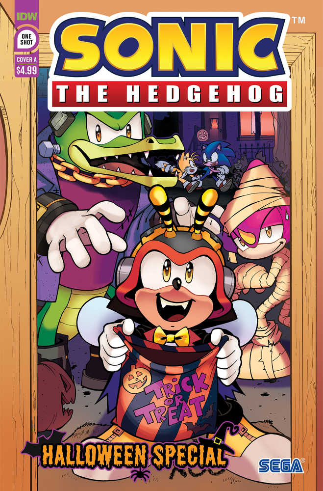 Sonic Hedgehog Halloween Special #1 Cover A Lawrence | Dragon's Lair Comics and Fantasy Houston TX