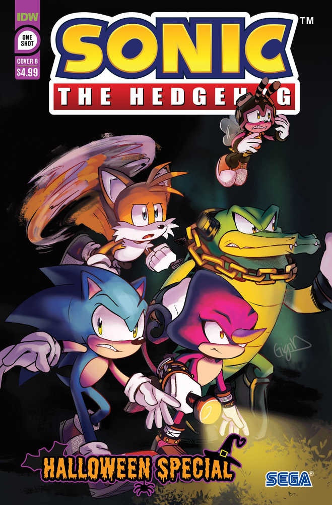 Sonic Hedgehog Halloween Special #1 Cover B Dutreix | Dragon's Lair Comics and Fantasy Houston TX