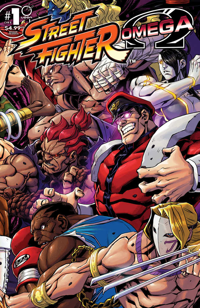 Street Fighter Omega #1 Cover B Ng | Dragon's Lair Comics and Fantasy Houston TX