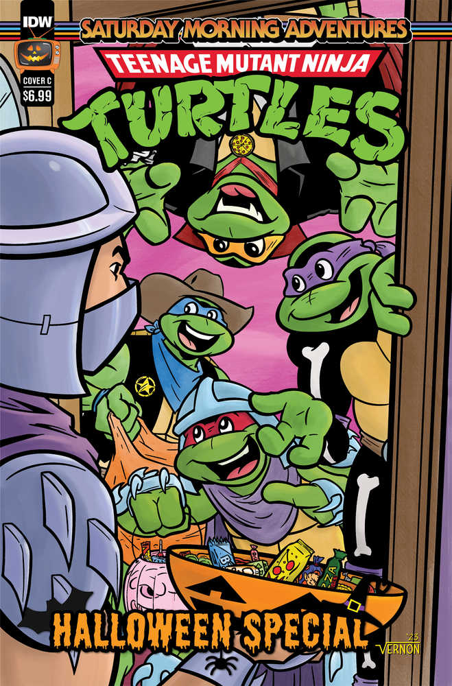 Teenage Mutant Ninja Turtles Saturday Morning Adventure Halloween Special #1 Cover C Smith | Dragon's Lair Comics and Fantasy Houston TX