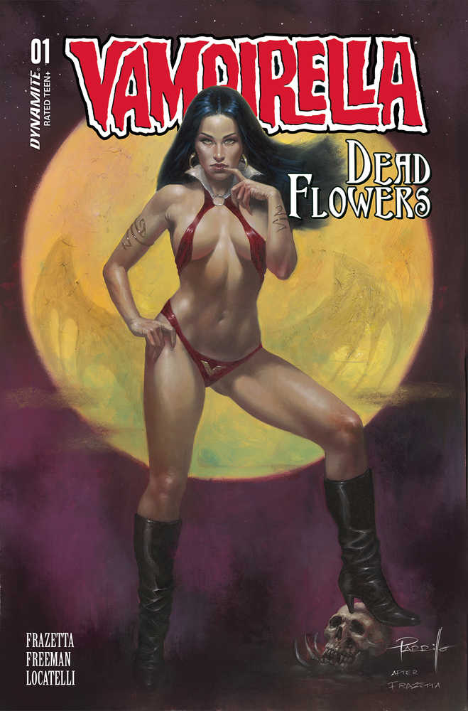 Vampirella Dead Flowers #1 Cover A Parrillo | Dragon's Lair Comics and Fantasy Houston TX