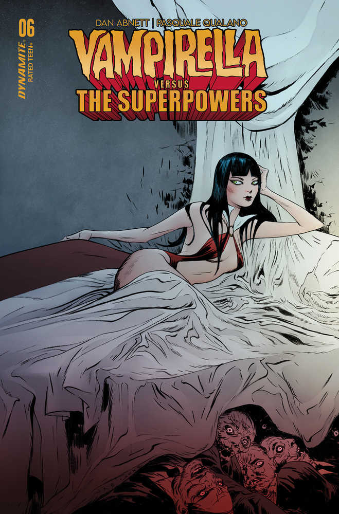 Vampirella vs Superpowers #6 Cover A Lee | Dragon's Lair Comics and Fantasy Houston TX