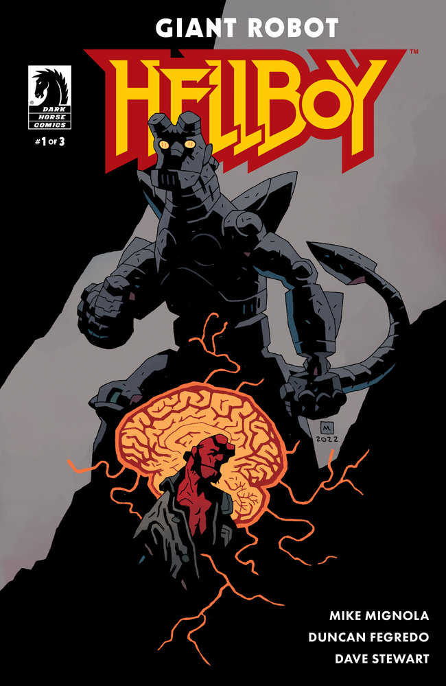 Giant Robot Hellboy #1 (Cover B) (Mike Mignola) | Dragon's Lair Comics and Fantasy Houston TX