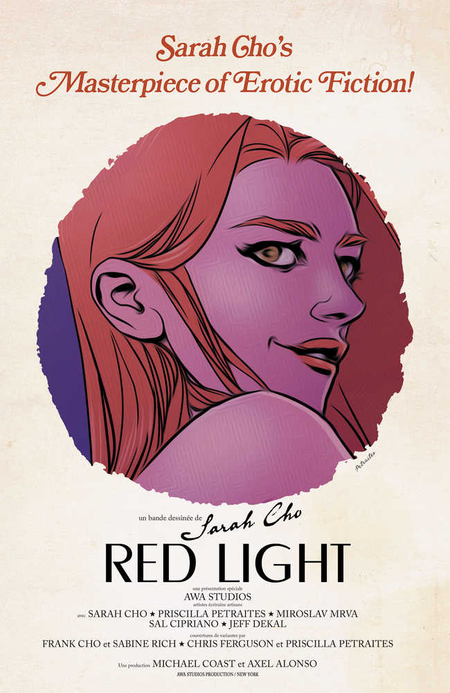 Red Light #1 (Of 4) Cover C Chris Ferguson & Priscilla Petraites Erotic Film Homage Variant (Mature) | Dragon's Lair Comics and Fantasy Houston TX