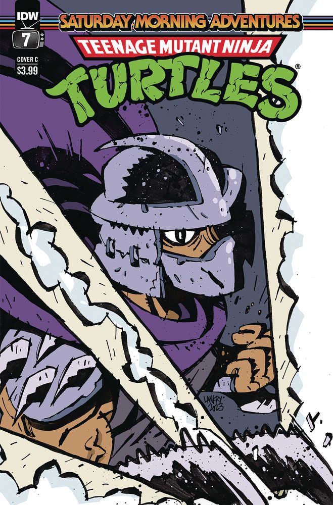 Teenage Mutant Ninja Turtles Saturday Morning Adventure 2023 #7 Cover C Lankry | Dragon's Lair Comics and Fantasy Houston TX