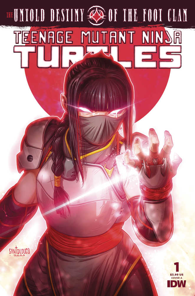 Teenage Mutant Ninja Turtles Untold Destiny Of Foot Clan #1 Cover A Santolouco | Dragon's Lair Comics and Fantasy Houston TX