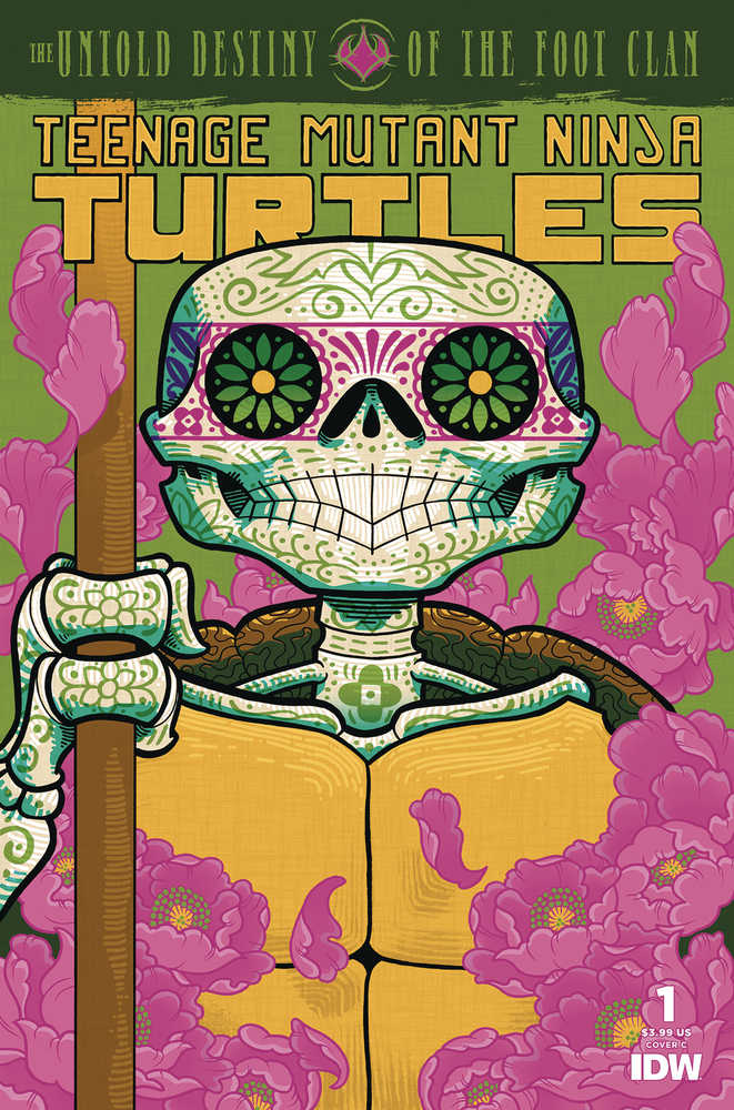 Teenage Mutant Ninja Turtles Untold Destiny Of Foot Clan #1 Cover C Dia De Los Muertos | Dragon's Lair Comics and Fantasy Houston TX