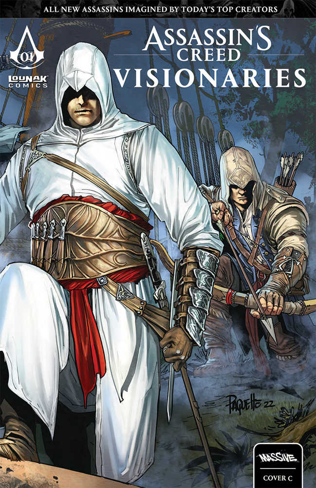 Assassins Creed Visionaries #1 (Of 4) Cover C Connecting (Mature) | Dragon's Lair Comics and Fantasy Houston TX