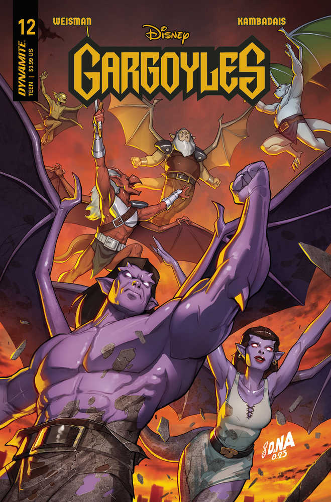 Gargoyles #12 Cover A Nakayama | Dragon's Lair Comics and Fantasy Houston TX