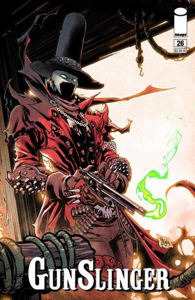 Gunslinger Spawn #26 Cover A Ze Carlos Cardstock | Dragon's Lair Comics and Fantasy Houston TX