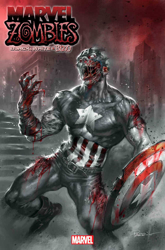 Marvel Zombies Black White Blood #2 Lucio Parrillo Variant | Dragon's Lair Comics and Fantasy Houston TX