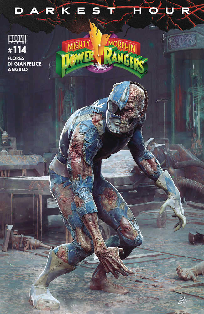 Mighty Morphin Power Rangers #114 Cover B Dark Grid Variant Barend | Dragon's Lair Comics and Fantasy Houston TX