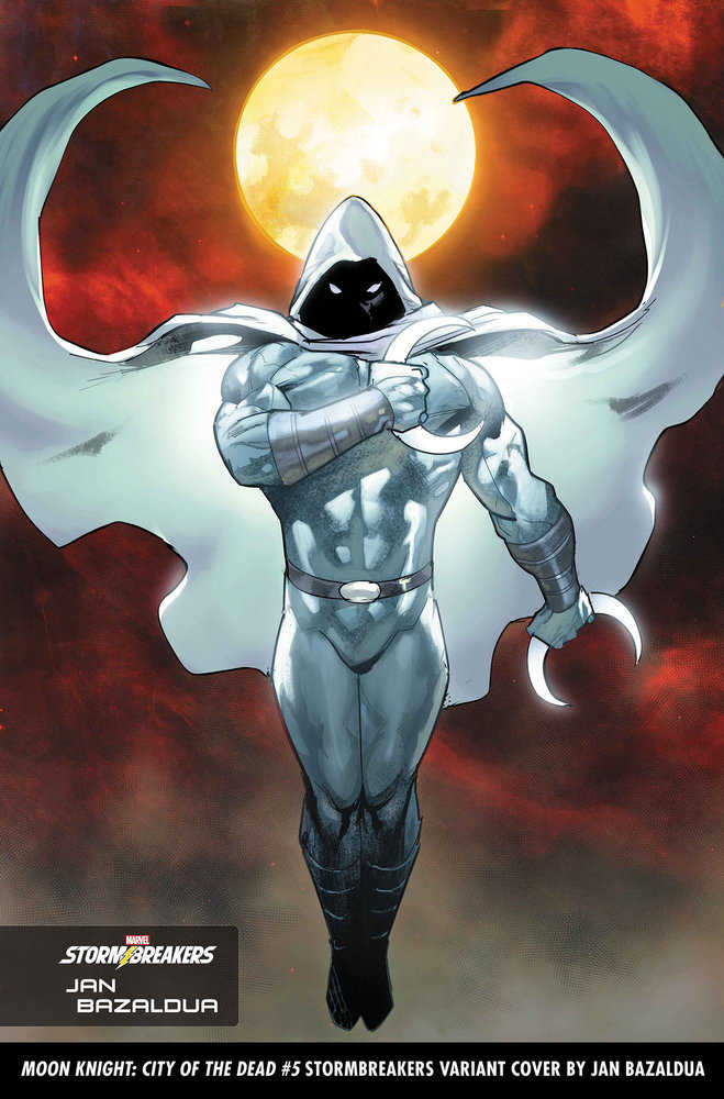 Moon Knight: City Of The Dead 5 Jan Bazaldua Stormbreakers Variant | Dragon's Lair Comics and Fantasy Houston TX