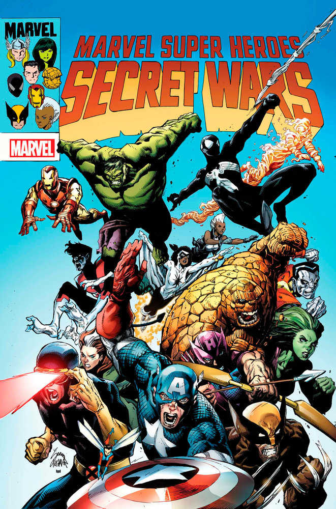 Marvel Super Heroes Secret Wars: Battleworld 1 Ryan Stegman Variant | Dragon's Lair Comics and Fantasy Houston TX