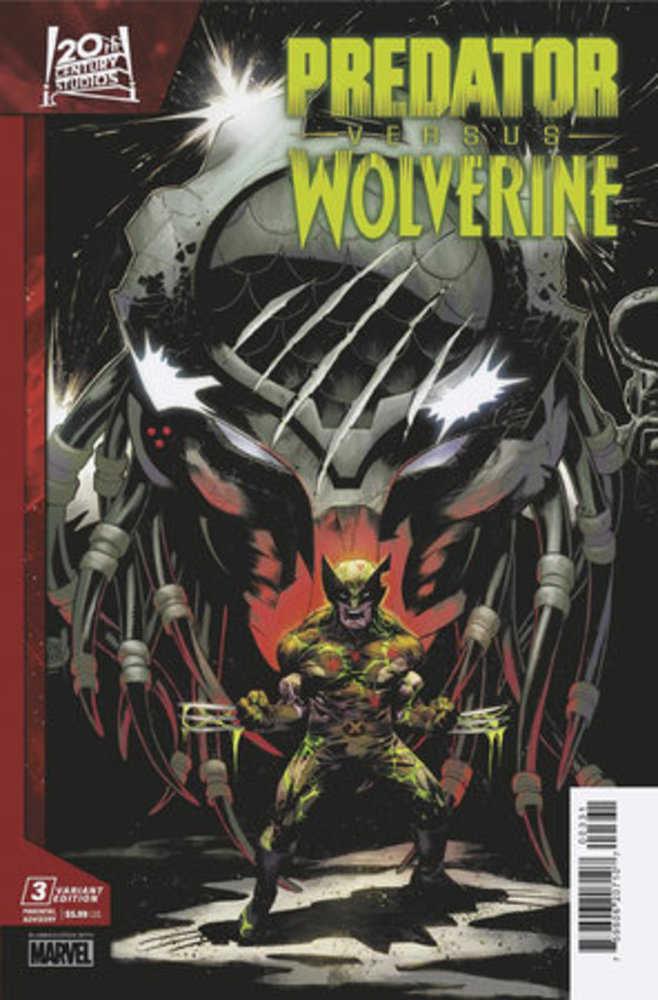 Predator vs Wolverine #3 Adam Kubert Variant | Dragon's Lair Comics and Fantasy Houston TX