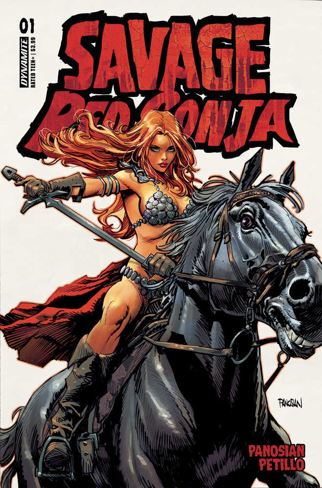 Savage Red Sonja #1 Cover A Panosian | Dragon's Lair Comics and Fantasy Houston TX