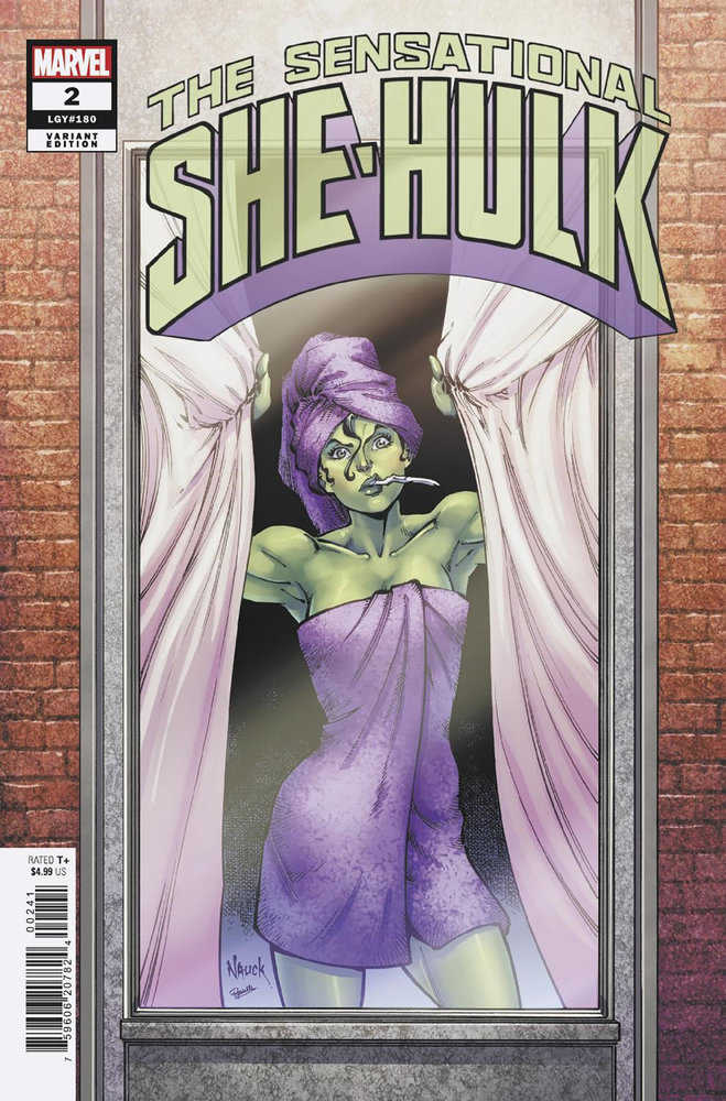 Sensational She-Hulk 2 Todd Nauck Windowshades Variant | Dragon's Lair Comics and Fantasy Houston TX