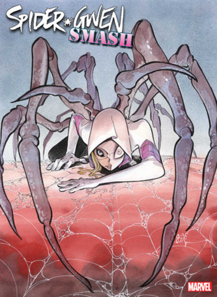 Spider-Gwen Smash #1 Peach Momoko Nightmare Variant | Dragon's Lair Comics and Fantasy Houston TX