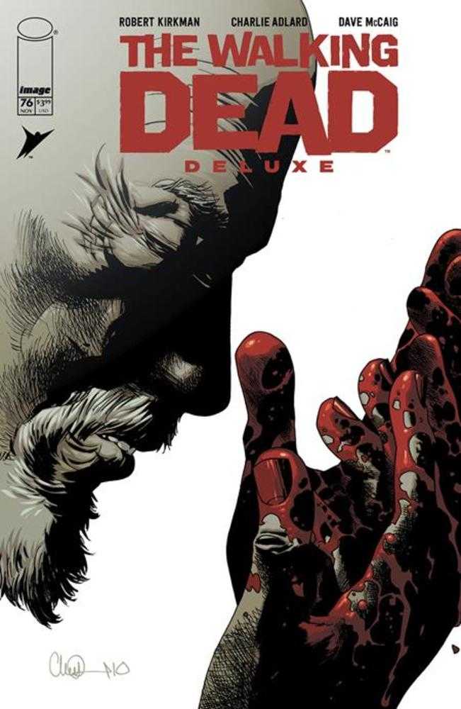 Walking Dead Deluxe #76 Cover B Charlie Adlard & Dave Mccaig Variant | Dragon's Lair Comics and Fantasy Houston TX