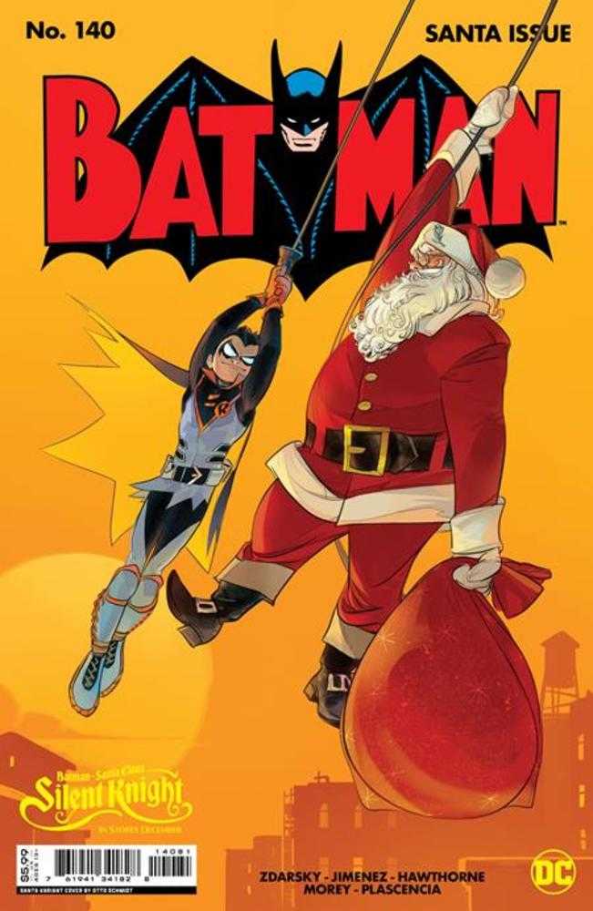 Batman #140 Cover E Otto Schmidt Santa Card Stock Variant | Dragon's Lair Comics and Fantasy Houston TX