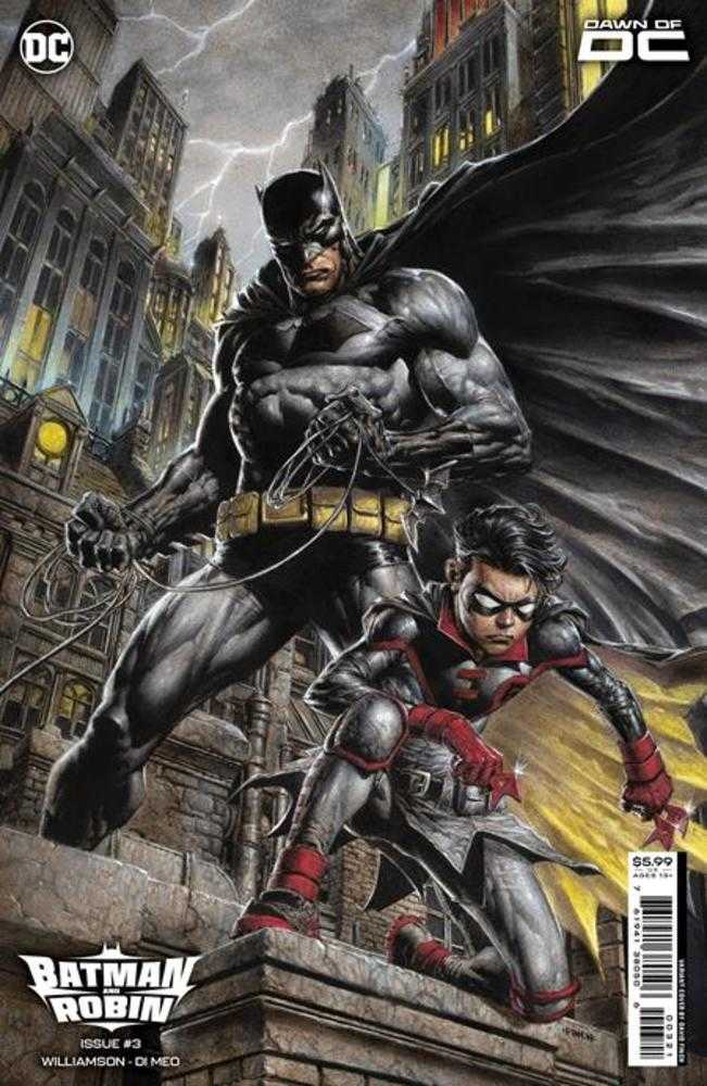 Batman And Robin #3 Cover B David Finch Card Stock Variant | Dragon's Lair Comics and Fantasy Houston TX