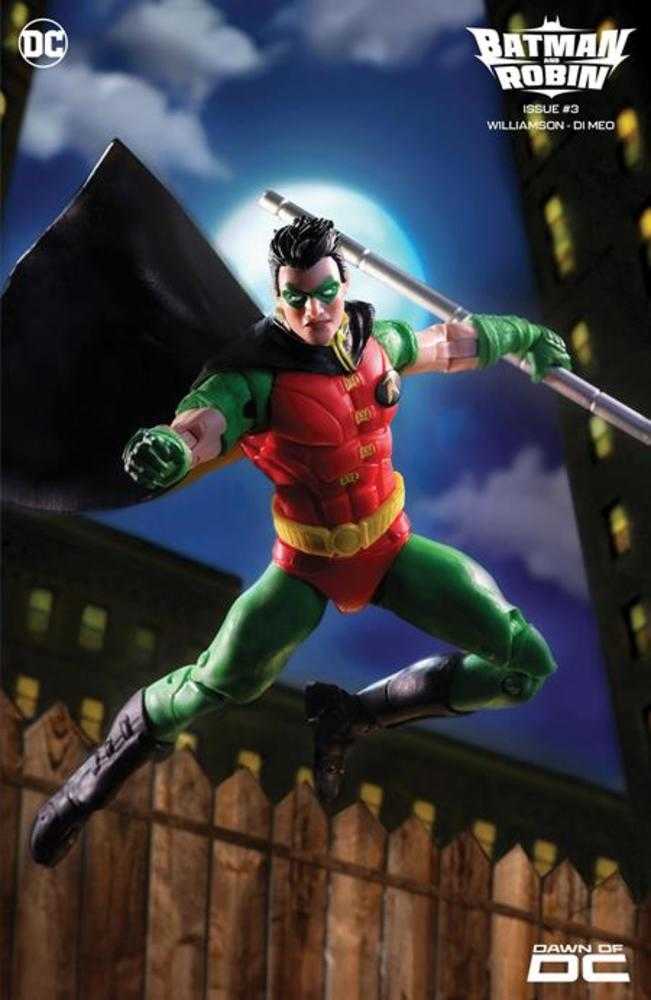 Batman And Robin #3 Cover D Robin McFarlane Toys Action Figure Card Stock Variant | Dragon's Lair Comics and Fantasy Houston TX