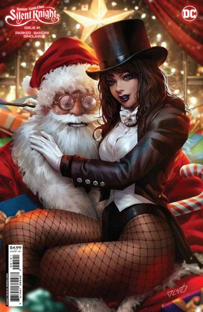 Batman Santa Claus Silent Knight #1 (Of 4) Cover B Derrick Chew Card Stock Variant | Dragon's Lair Comics and Fantasy Houston TX