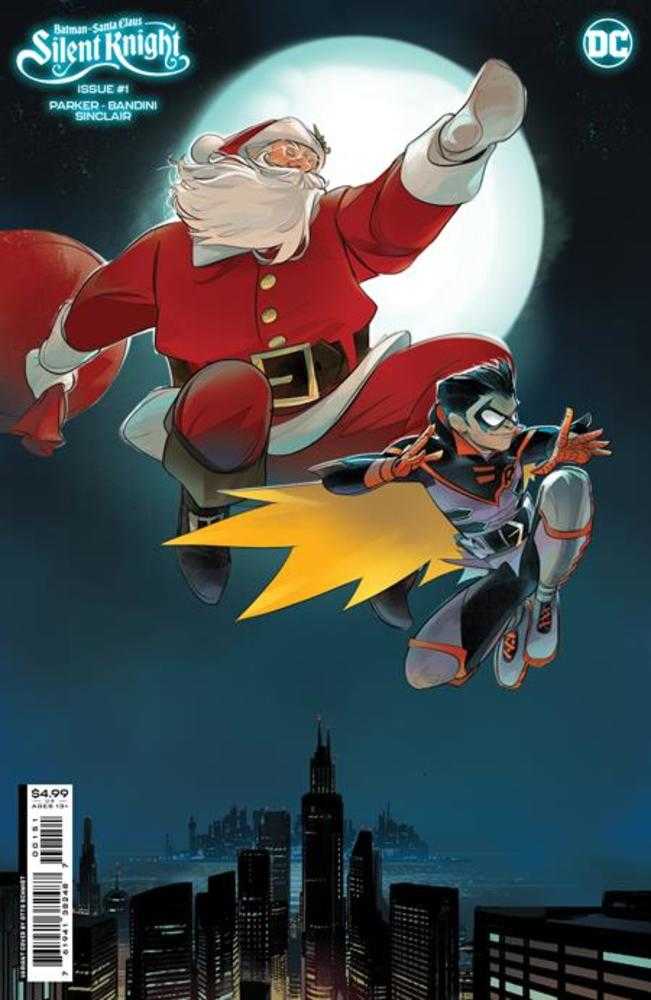 Batman Santa Claus Silent Knight #1 (Of 4) Cover C Otto Schmidt Card Stock Variant | Dragon's Lair Comics and Fantasy Houston TX