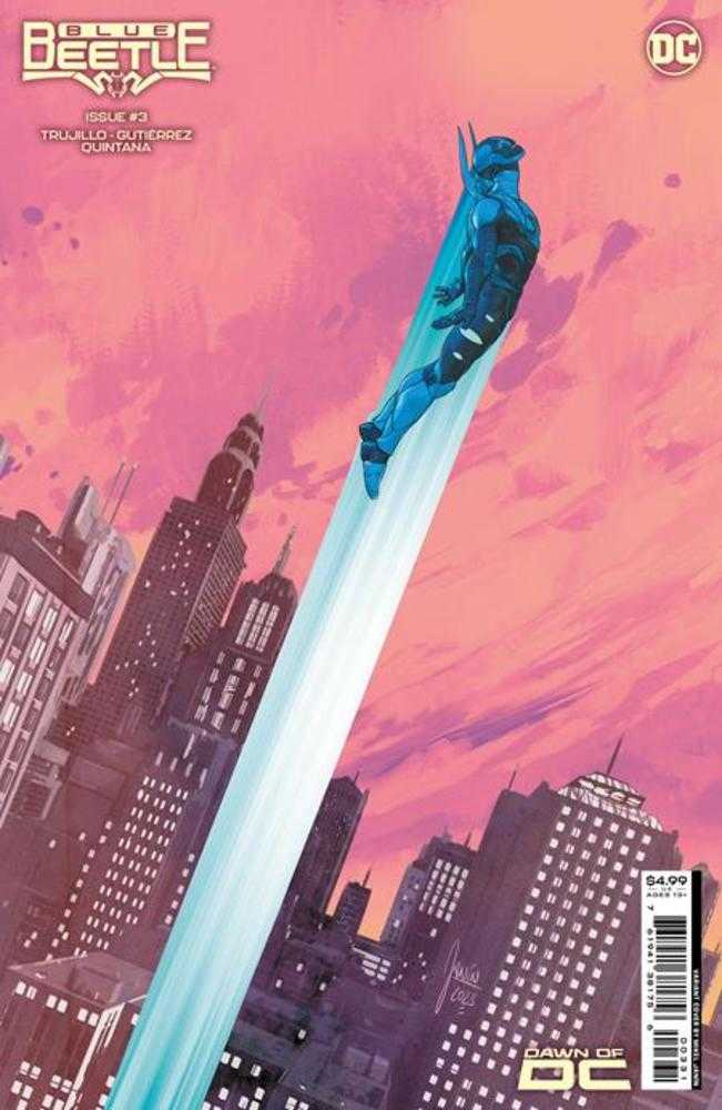 Blue Beetle #3 Cover B Mikel Janin Card Stock Variant | Dragon's Lair Comics and Fantasy Houston TX