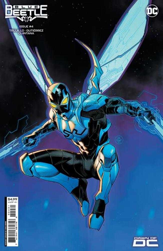 Blue Beetle #4 Cover B Dan Mora Card Stock Variant | Dragon's Lair Comics and Fantasy Houston TX