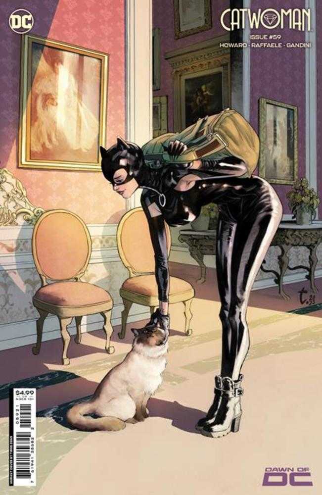 Catwoman #59 Cover B Tirso Cons Card Stock Variant | Dragon's Lair Comics and Fantasy Houston TX