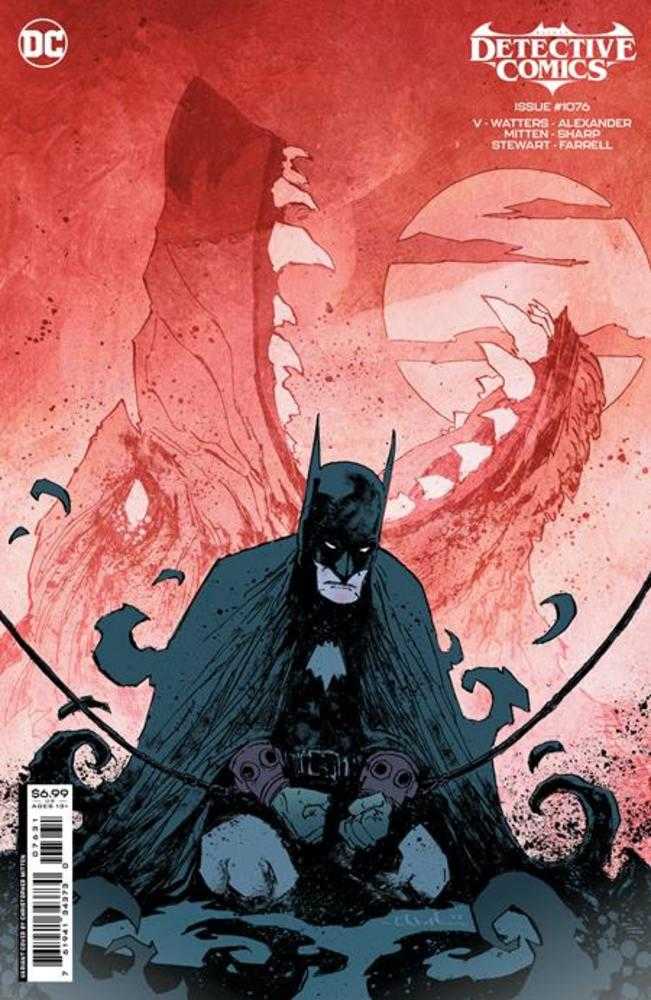 Detective Comics #1076 Cover C Christopher Mitten Card Stock Variant | Dragon's Lair Comics and Fantasy Houston TX