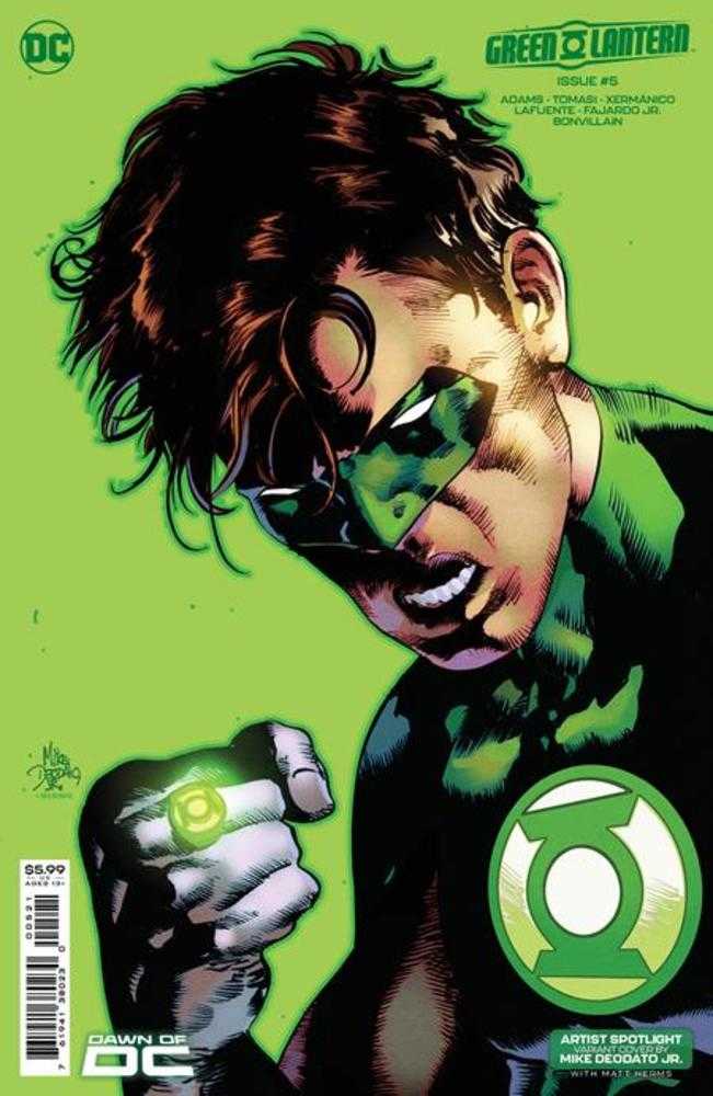 Green Lantern #5 Cover C Mike Deodato Jr Artist Spotlight Card Stock Variant | Dragon's Lair Comics and Fantasy Houston TX