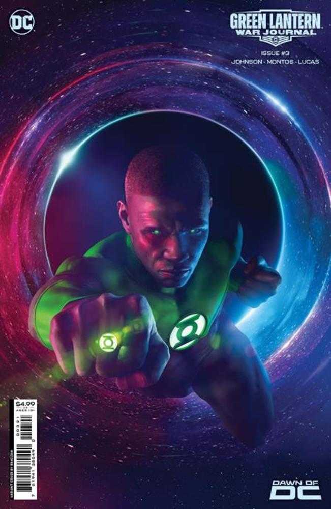 Green Lantern War Journal #3 Cover B Rahzzah Card Stock Variant | Dragon's Lair Comics and Fantasy Houston TX