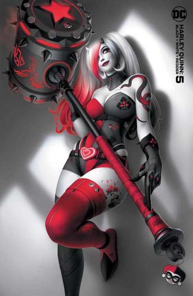 Harley Quinn Black White Redder #5 (Of 6) Cover B Warren Louw Variant | Dragon's Lair Comics and Fantasy Houston TX