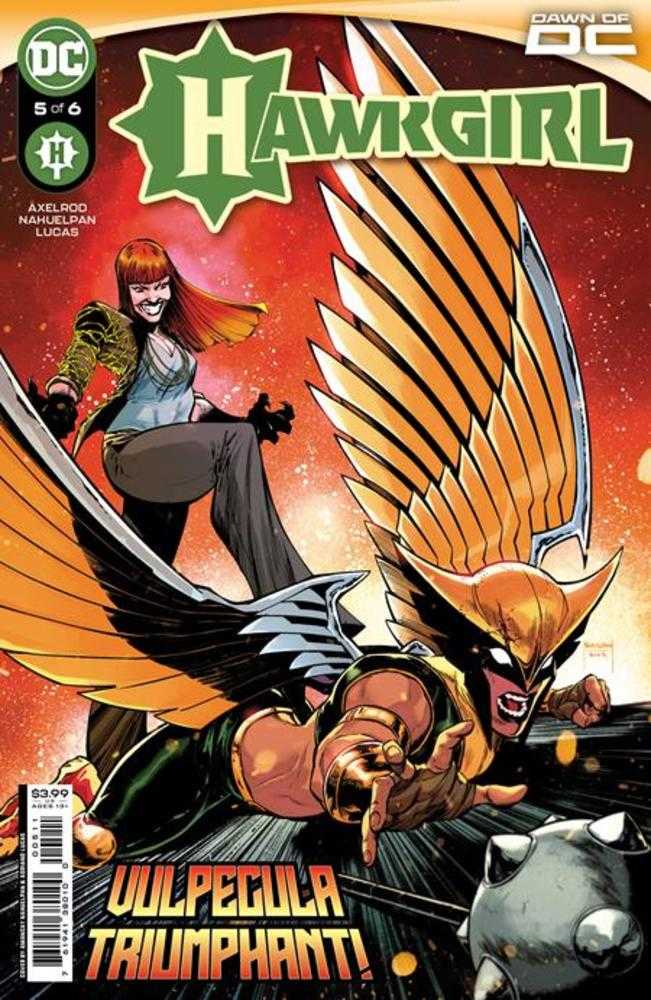 Hawkgirl #5 (Of 6) Cover A Amancay Nahuelpan | Dragon's Lair Comics and Fantasy Houston TX