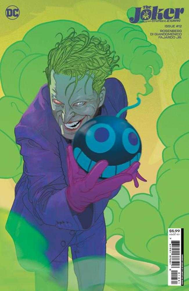 Joker The Man Who Stopped Laughing #12 Cover C Christian Ward Variant | Dragon's Lair Comics and Fantasy Houston TX