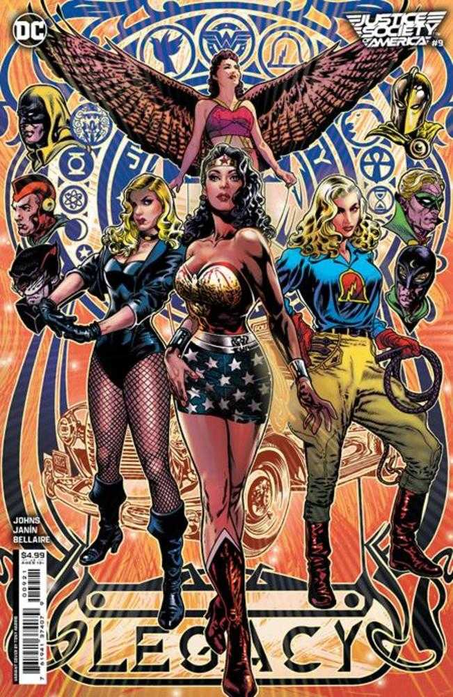 Justice Society Of America #9 (Of 12) Cover B Tony Harris Card Stock Variant | Dragon's Lair Comics and Fantasy Houston TX