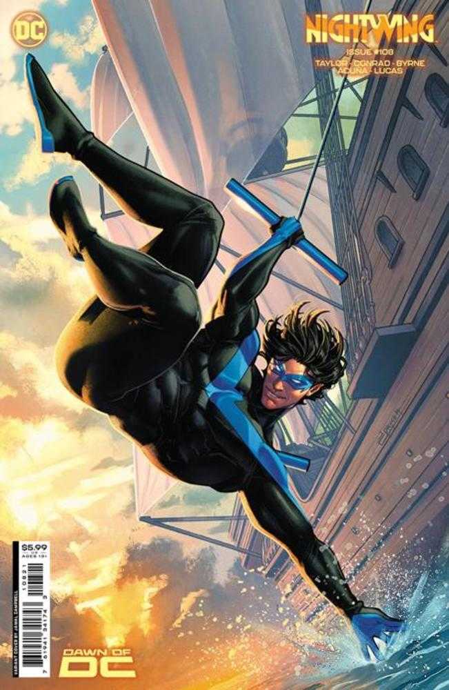 Nightwing #108 Cover B Jamal Campbell Card Stock Variant | Dragon's Lair Comics and Fantasy Houston TX