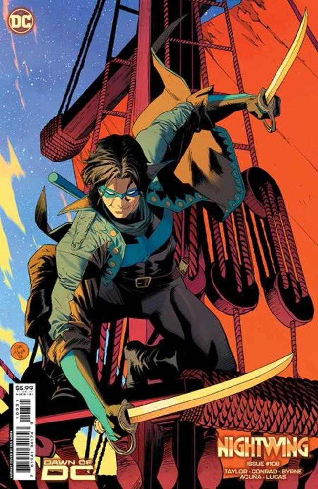 Nightwing #108 Cover C Dan Mora Card Stock Variant | Dragon's Lair Comics and Fantasy Houston TX