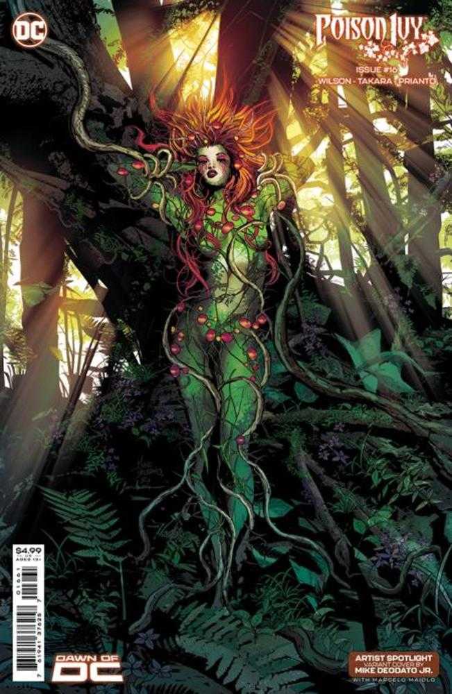 Poison Ivy #16 Cover D Mike Deodato Jr Artist Spotlight Card Stock Variant | Dragon's Lair Comics and Fantasy Houston TX