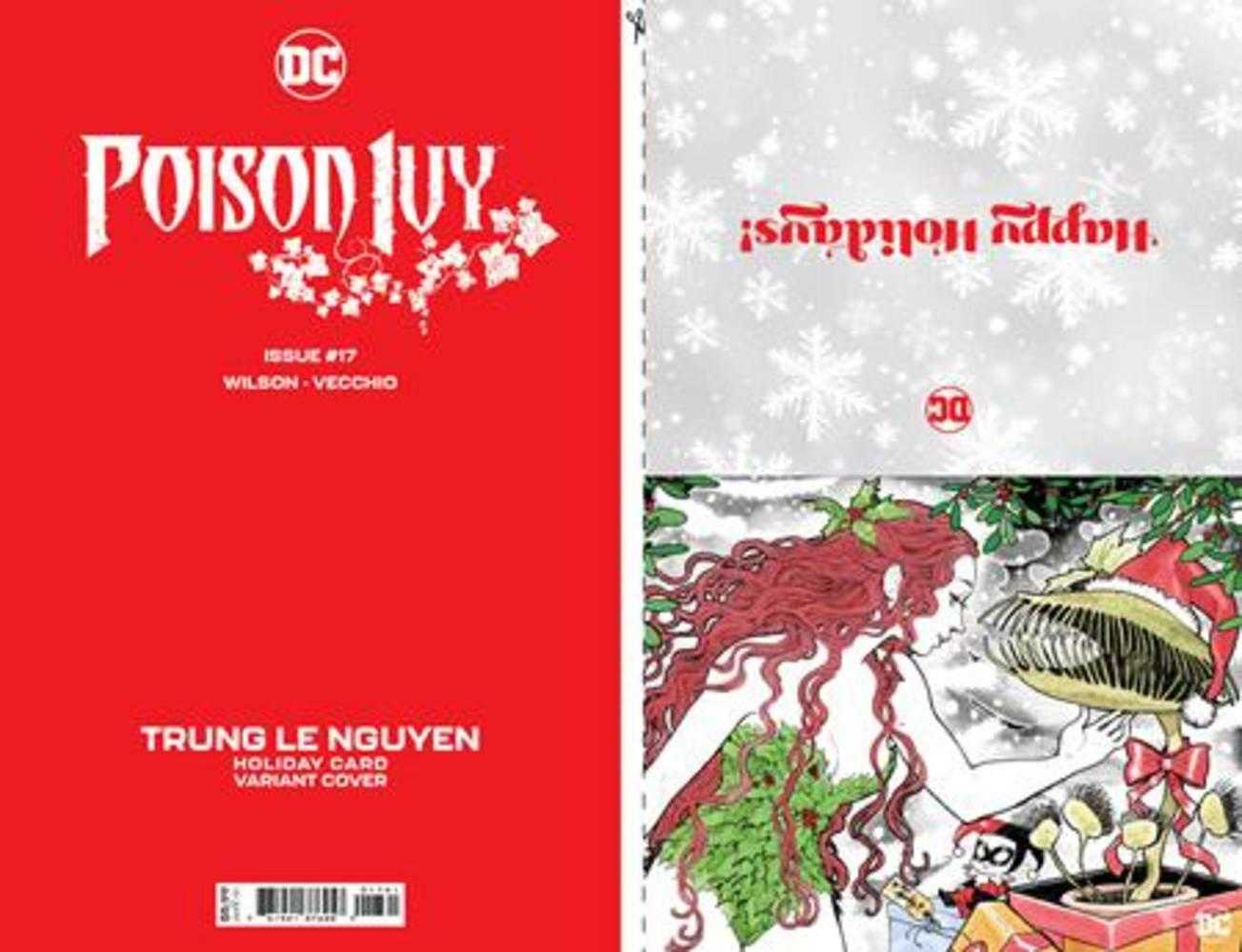 Poison Ivy #17 Cover D Trung Le Nguyen DC Holiday Card Special Edition Variant | Dragon's Lair Comics and Fantasy Houston TX